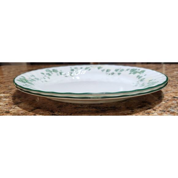 Set of 2: Vintage Corelle Callaway Ivy Swirl Dinner Plates 10 1/4" - Picture 8 of 11